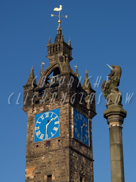 01.02.2012 Glasgow - Glasgow Cross - Tollbooth Steeple 073.jpg